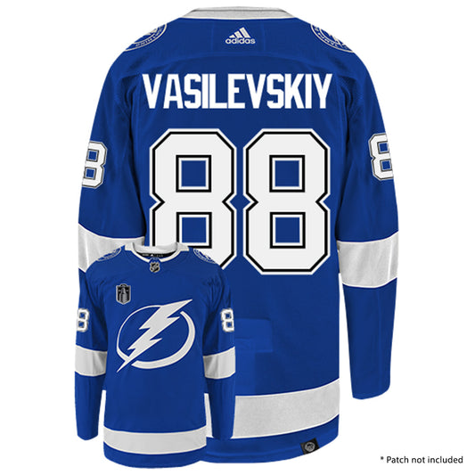 Andrei Vasilevskiy Tampa Bay Lightning Adidas Primegreen Authentic NHL Hockey Jersey