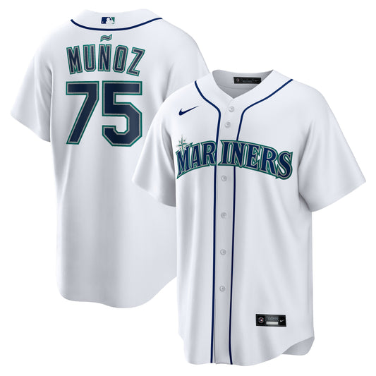 Andres Munoz Seattle Mariners Nike Home Replica Player Jersey - White