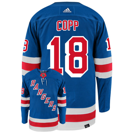 Andrew Copp New York Rangers Adidas Primegreen Authentic NHL Hockey Jersey